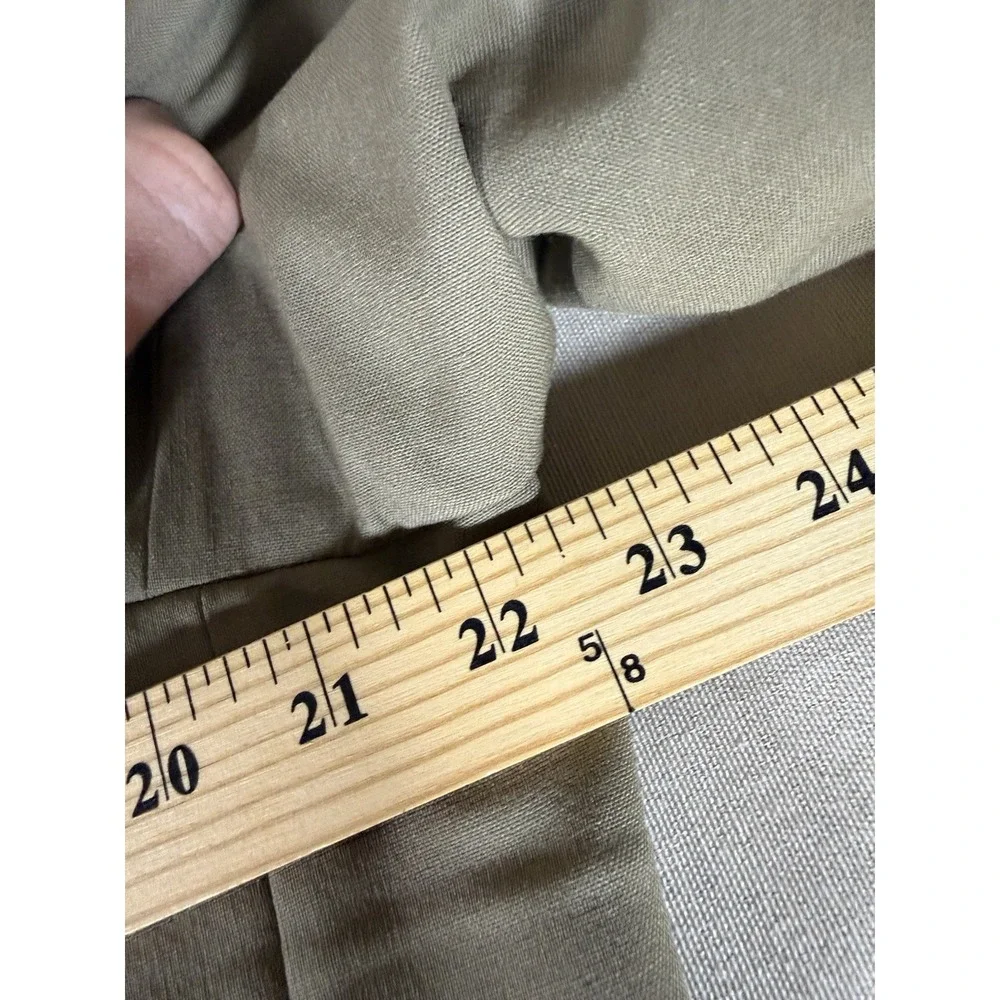 Brooks Brothers Blazer Adult Size 41L Tan 100 Wool 2 Button Made In USA Mens